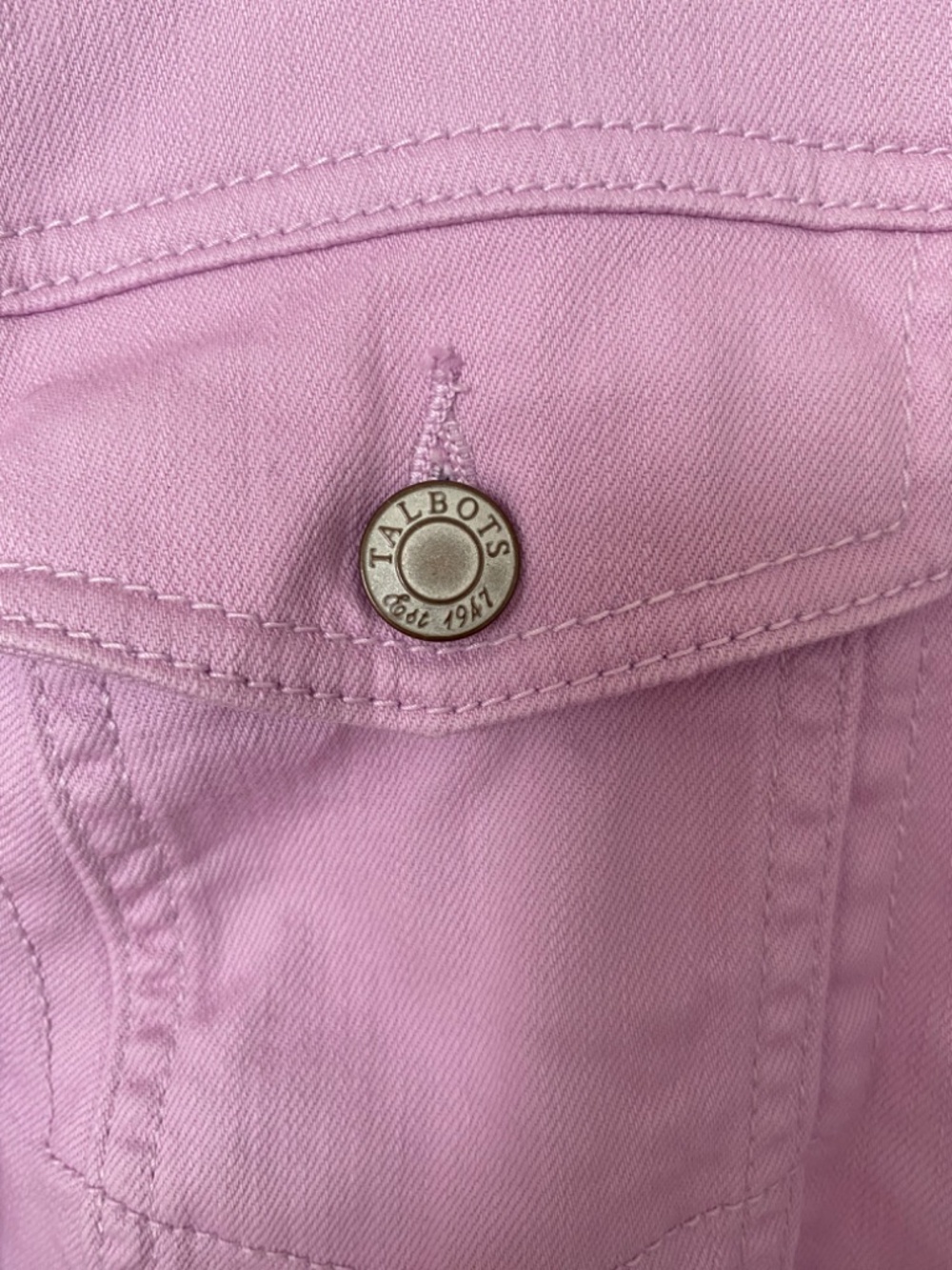 Talbots Plus Size Jean Jacket - Picture 3 of 6